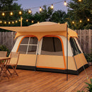 el Outdoor BackpackinTenda Grande de Camping para 4 a 6 Pessoas – 2 Quartos, Espaçosa e Ideal para Famíliag Equipment Waterproof Windproof