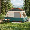 el Outdoor BackpackinTenda Grande de Camping para 4 a 6 Pessoas – 2 Quartos, Espaçosa e Ideal para Famíliag Equipment Waterproof Windproof