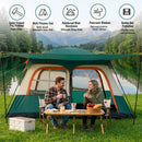 el Outdoor BackpackinTenda Grande de Camping para 4 a 6 Pessoas – 2 Quartos, Espaçosa e Ideal para Famíliag Equipment Waterproof Windproof