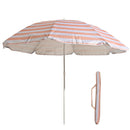 S7 STAR Multicolor Beach Umbrella, large and lightweight with UV 50 protection, ideal for outdoor use, perfect for beach and garden settings.
