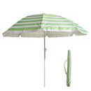 S7 STAR Multicolor Beach Umbrella, large and lightweight with UV 50 protection, ideal for outdoor use, perfect for beach and garden settings.