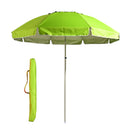 S7 STAR Multicolor Beach Umbrella, large and lightweight with UV 50 protection, ideal for outdoor use, perfect for beach and garden settings.