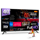 Smart TV TD Systems 40” Full HD Tizen 8.0 com Gaming Hub e Wi-Fi