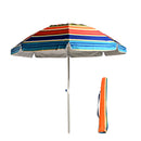 S7 STAR Multicolor Beach Umbrella, large and lightweight with UV 50 protection, ideal for outdoor use, perfect for beach and garden settings.