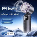 Ventilador Portátil Recarregável USB | Silencioso, Leve e Prático