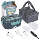 Lunch Box Elétrica 2.5L em Aço Inoxidável | Marmita Aquecida Portátil 220V