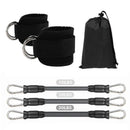 Ankle Straps Resistance Bands Set Fitness Workout Exercise Equipment Ankle Weight Yoga Elastic Fitness Band For Gym Man Woman