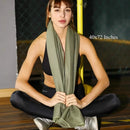 Quick-Dry Microfiber Towel - Ultra Absorbent, Compact & Sandproof for Gym, Beach, Travel & Swimming, Lightweight Sports Towel