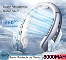 Ventilador Portátil Recarregável USB | Silencioso, Leve e Prático