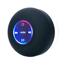 Coluna Bluetooth Impermeável com Ventosa e Luz LED | SoundSplash