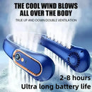Ventilador Portátil Recarregável USB | Silencioso, Leve e Prático