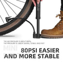 Mini Bomba de Ar Portátil 80 PSI para Bicicleta MTB e Urbana | AirRide™