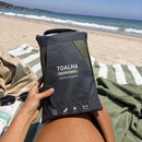 Toalha Compacta DryGo™  | Leve, Absorvente e Anti-Areia