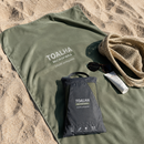 Toalha Compacta DryGo™  | Leve, Absorvente e Anti-Areia
